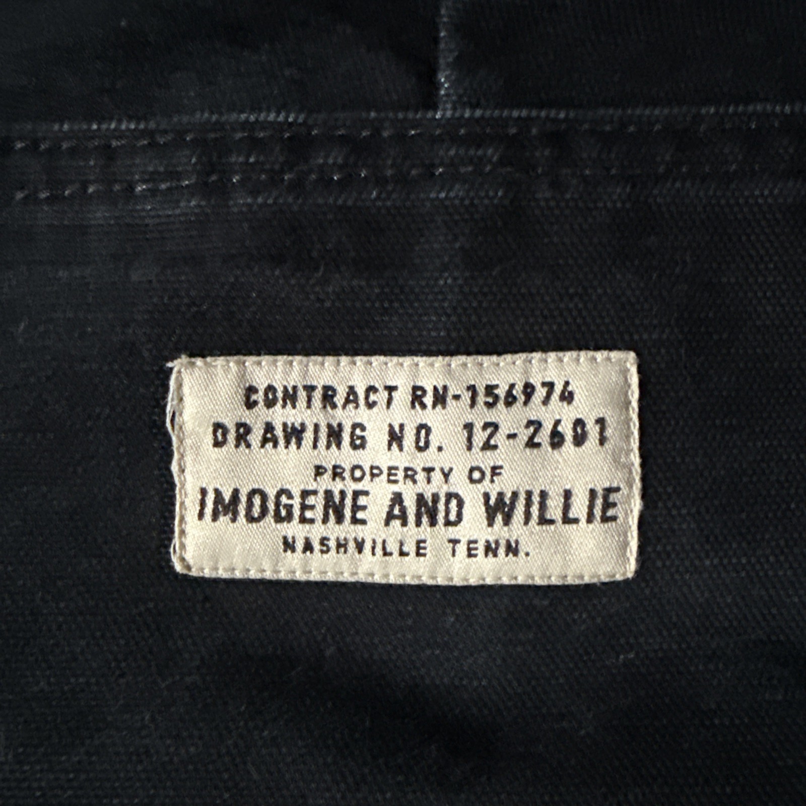Imogene + Willie Black Cropped Utility Denim Pants Imogene + Willie Black Cropped Utility Denim Pants