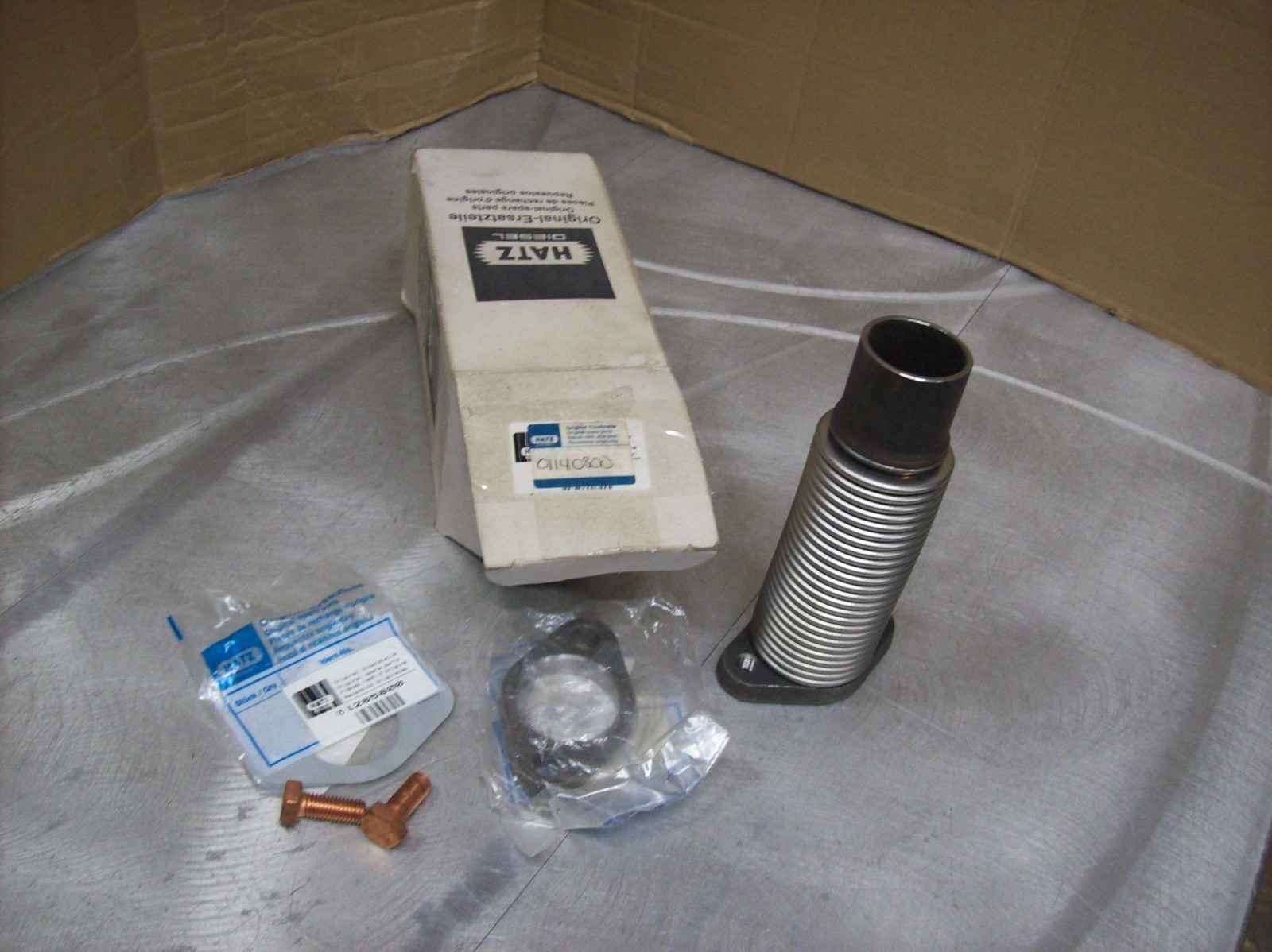 #C) Hatz Genuine OEM NOS Exhaust Kit 01140800 #C) Hatz Genuine OEM NOS Exhaust Kit 01140800