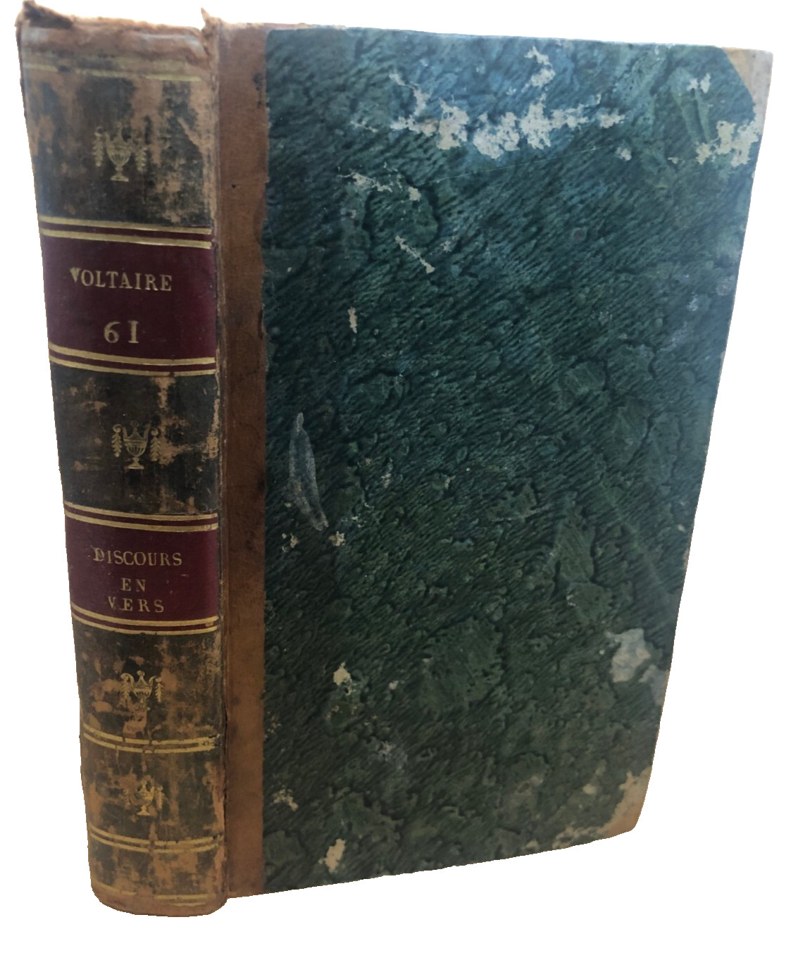 Voltaire Discours en Vers Sur L\'Homme Discourse on Man FRENCH ANTIQUE BOOK 1823 Voltaire Discours en Vers Sur L\'Homme Discourse on Man FRENCH ANTIQUE BOOK 1823