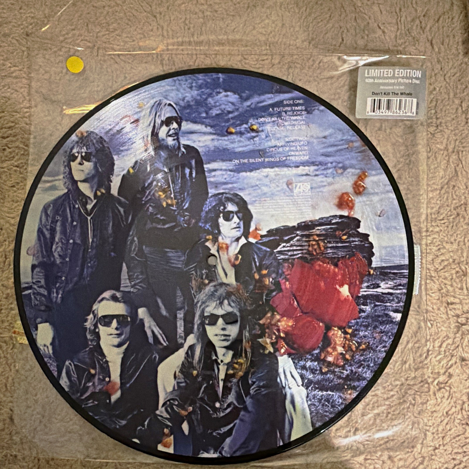 Yes Don’t Kill The Whale Vinyl Record Picture Disc Limited Edition 2018 Yes Don’t Kill The Whale Vinyl Record Picture Disc Limited Edition 2018