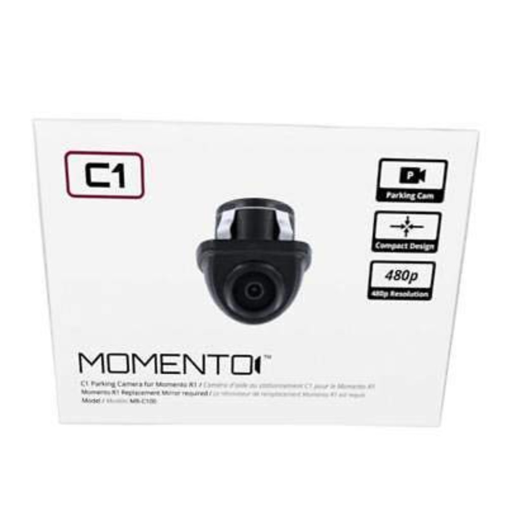 Momento MR-C100 Flush Mount Parking Back-Up Camera for R1 Rearview Mirror