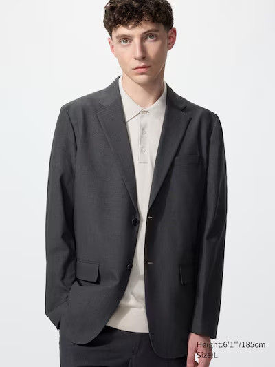 Uniqlo AirSense Jacket Blazer Performance Stretch | Multiple Color
