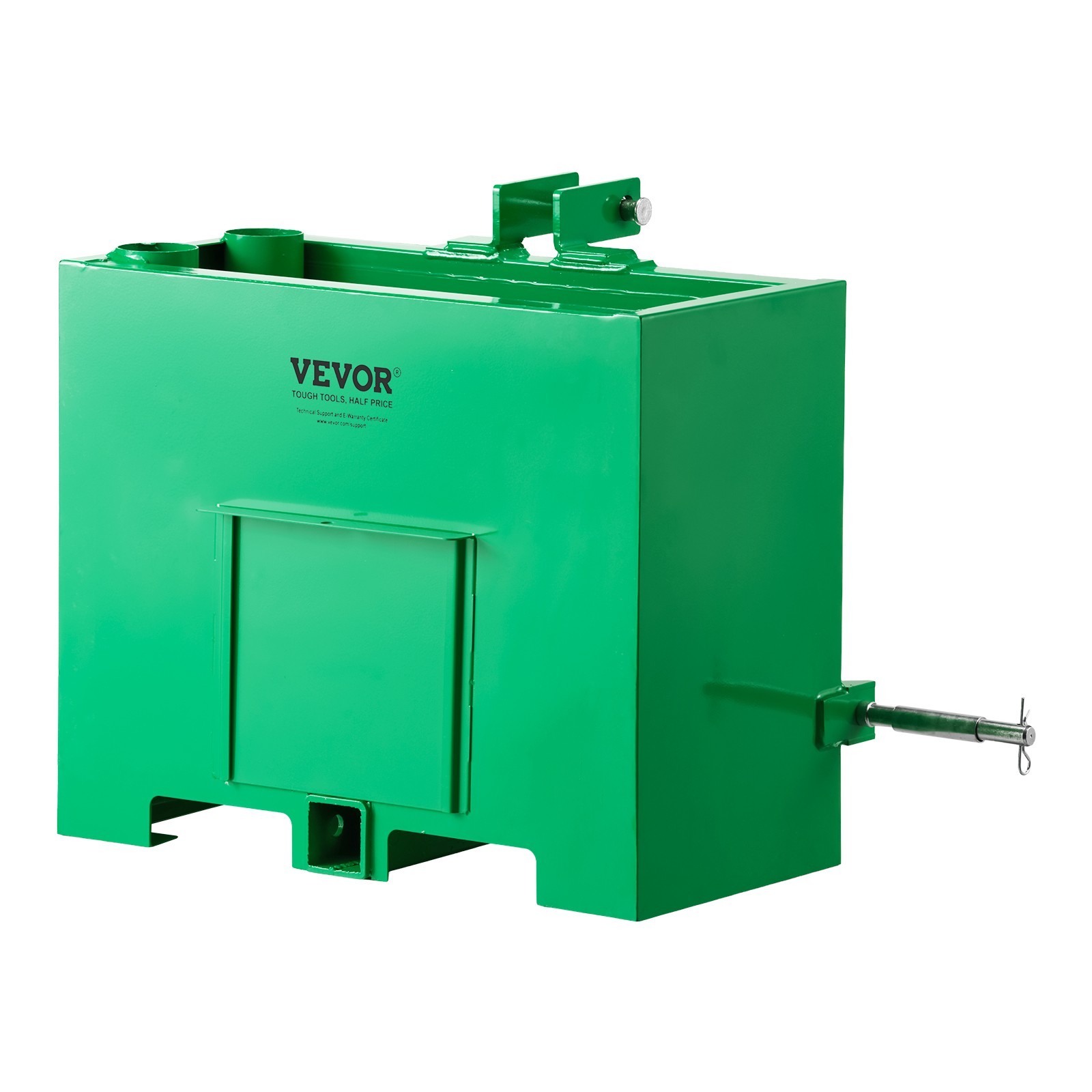 VEVOR Ballast Box 3 Point Category 1 Tractor Quick Tach Hitch Counterweight