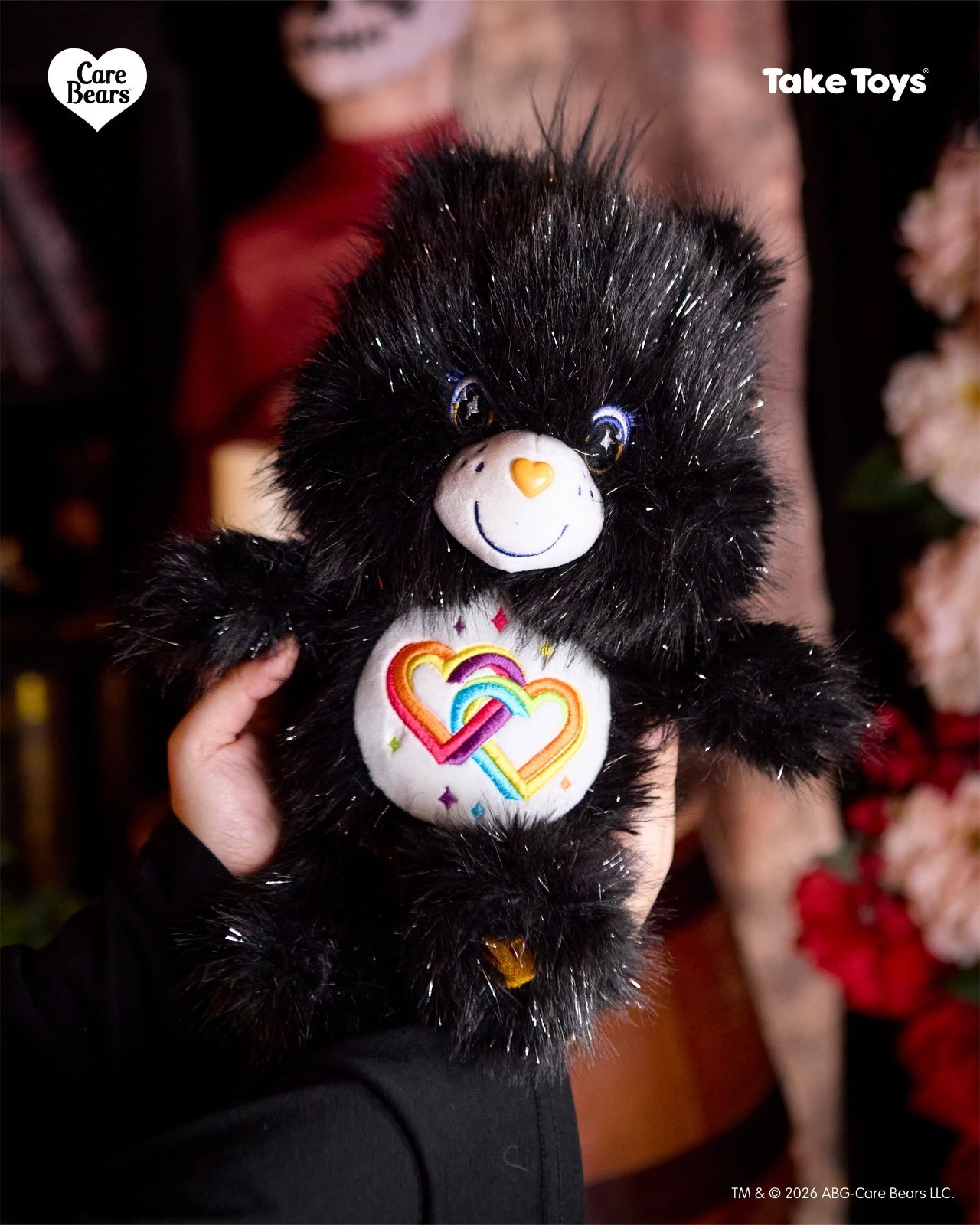 Care Bears Halloween Magic Heart Bear Plush 25 cm / 45 cm Thailand Limited