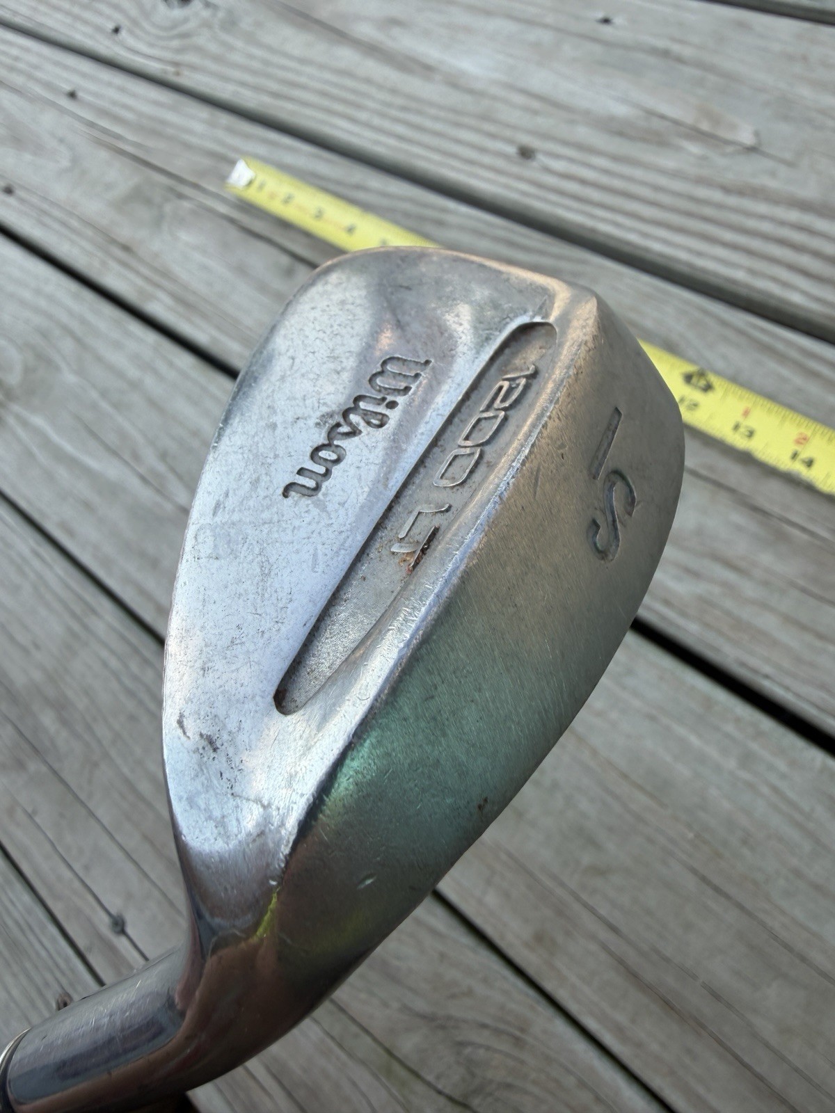 VTG Original Wilson 1200 LT Sand Wedge SW Golf Club Steel Wedge RH VTG Original Wilson 1200 LT Sand Wedge SW Golf Club Steel Wedge RH