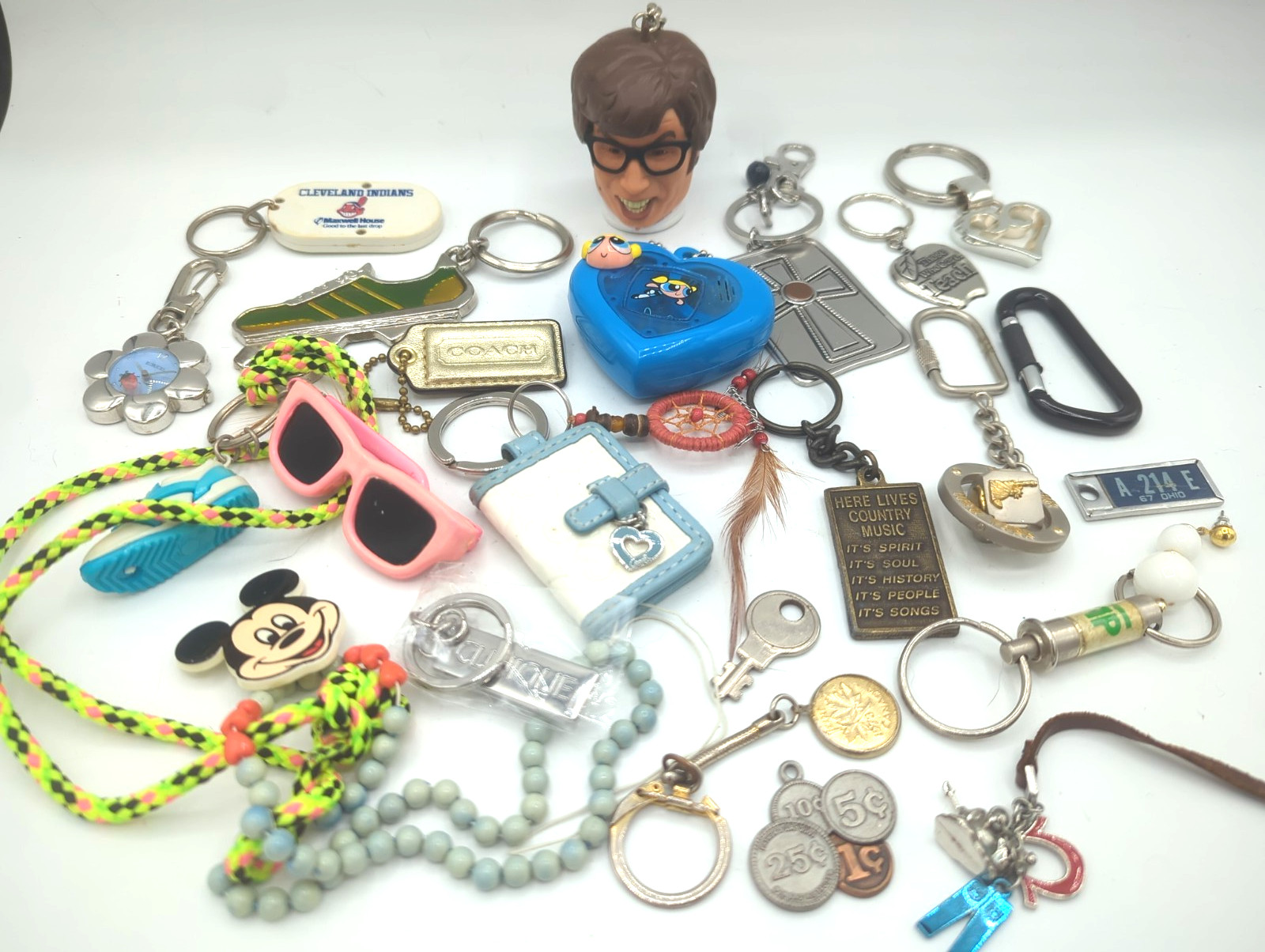 Vintage Junk Drawer Lot Keychains Mixed Lot Vintage Junk Drawer Lot Keychains Mixed Lot