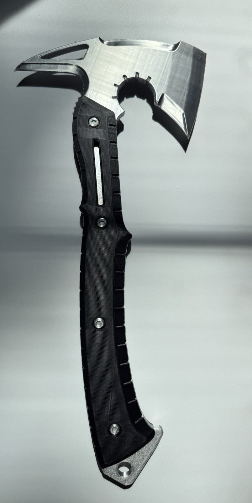 Resident Evil: Requiem Leon S. Kennedy Hatchet Axe Cosplay Silver/Blk Resident Evil: Requiem Leon S. Kennedy Hatchet Axe Cosplay Silver/Blk