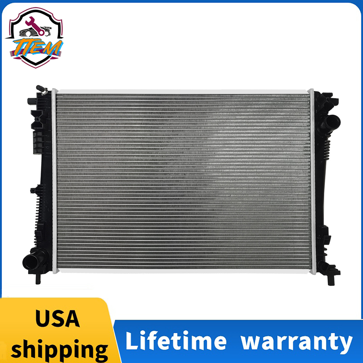 13642 Radiator for 2017-2024 Chrysler Pacifica 2020-2024 Chrysler Voyager 3.6L
