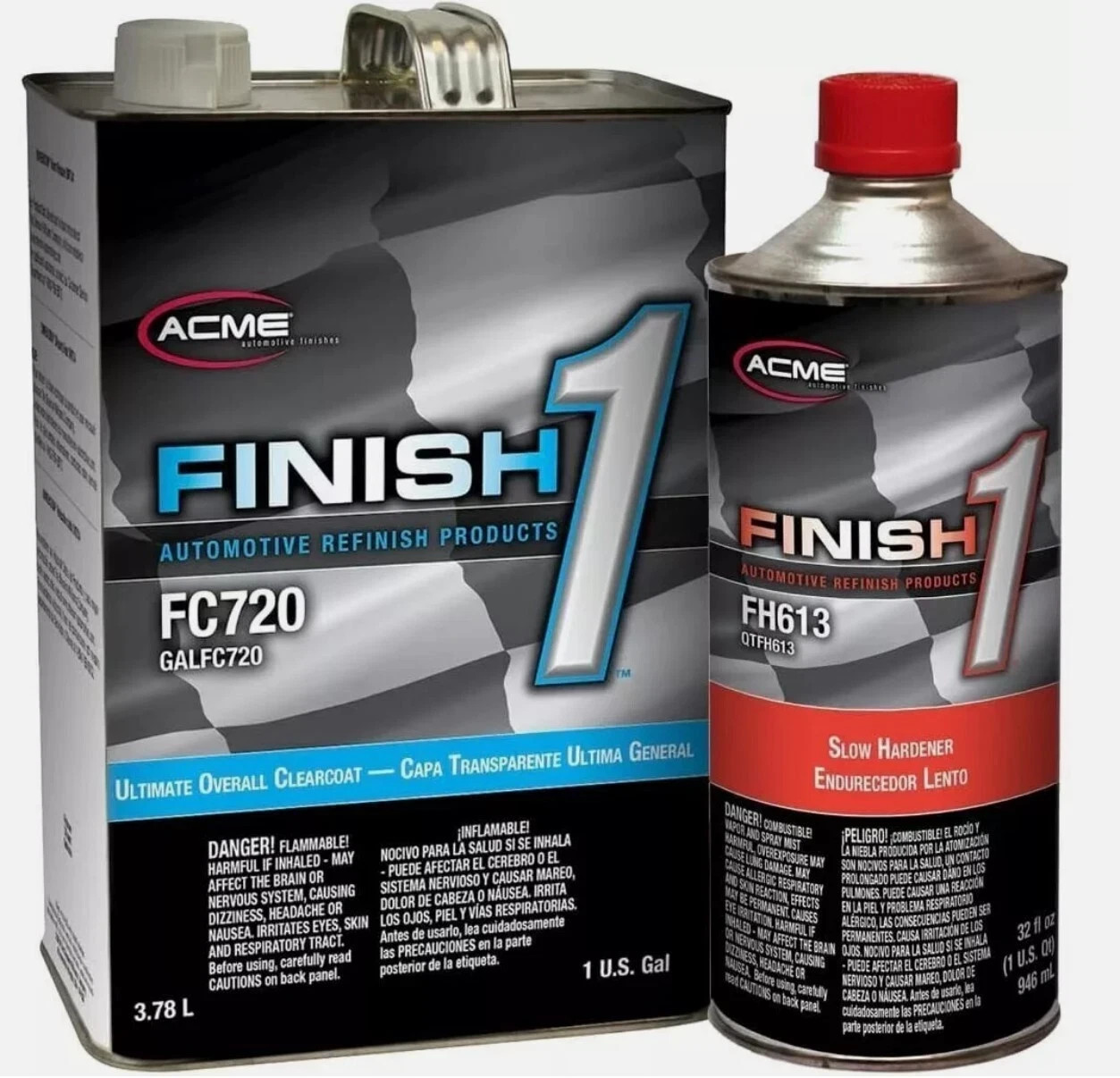 Sherwin Williams FC720 Finish 1 Clearcoat Gal w/ FH613 Slow Hard KIT Sherwin Williams FC720 Finish 1 Clearcoat Gal w/ FH613 Slow Hard KIT