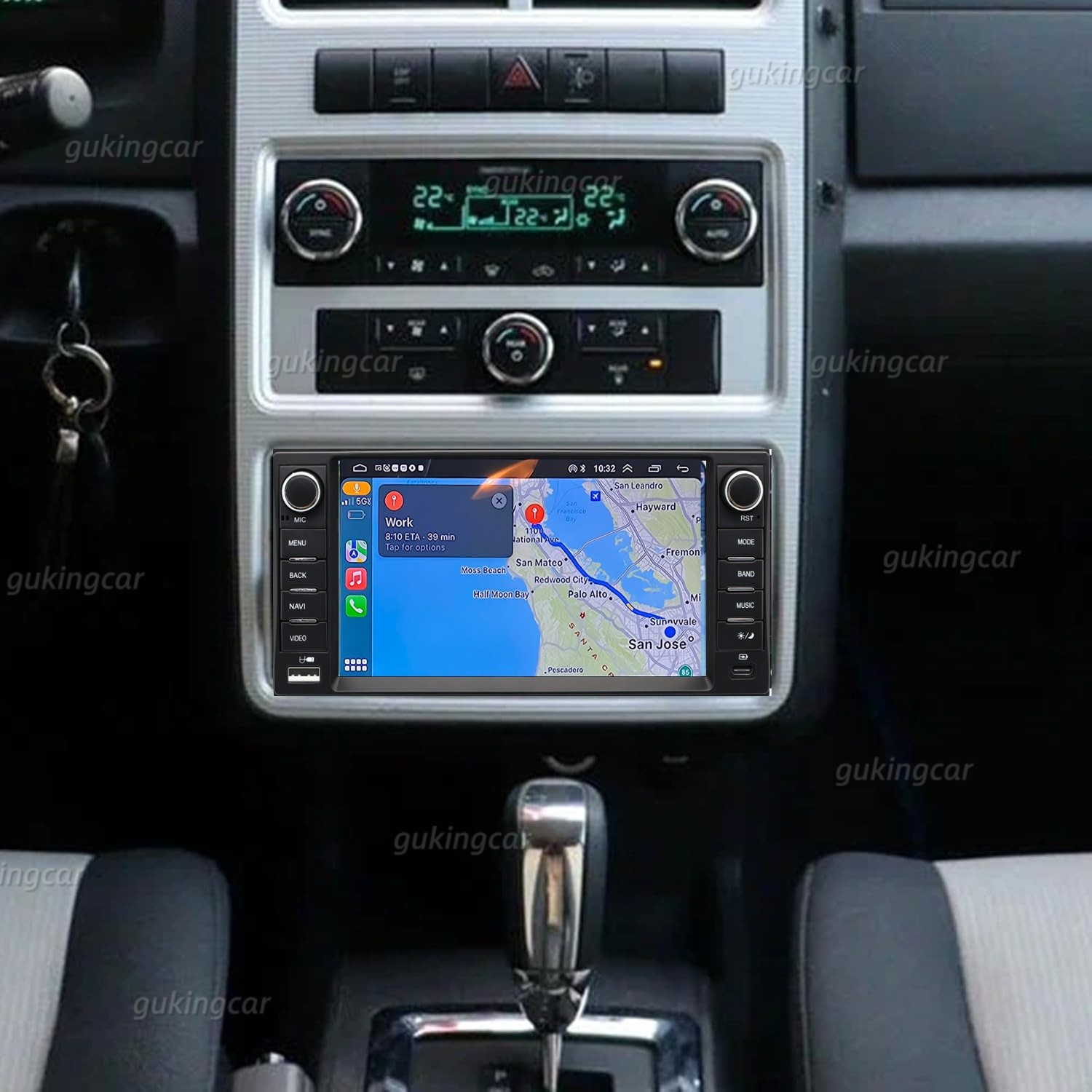 4+64G For Dodge Journey 2009-2011 Android 15 CarPlay Car Radio Stereo GPS Navi