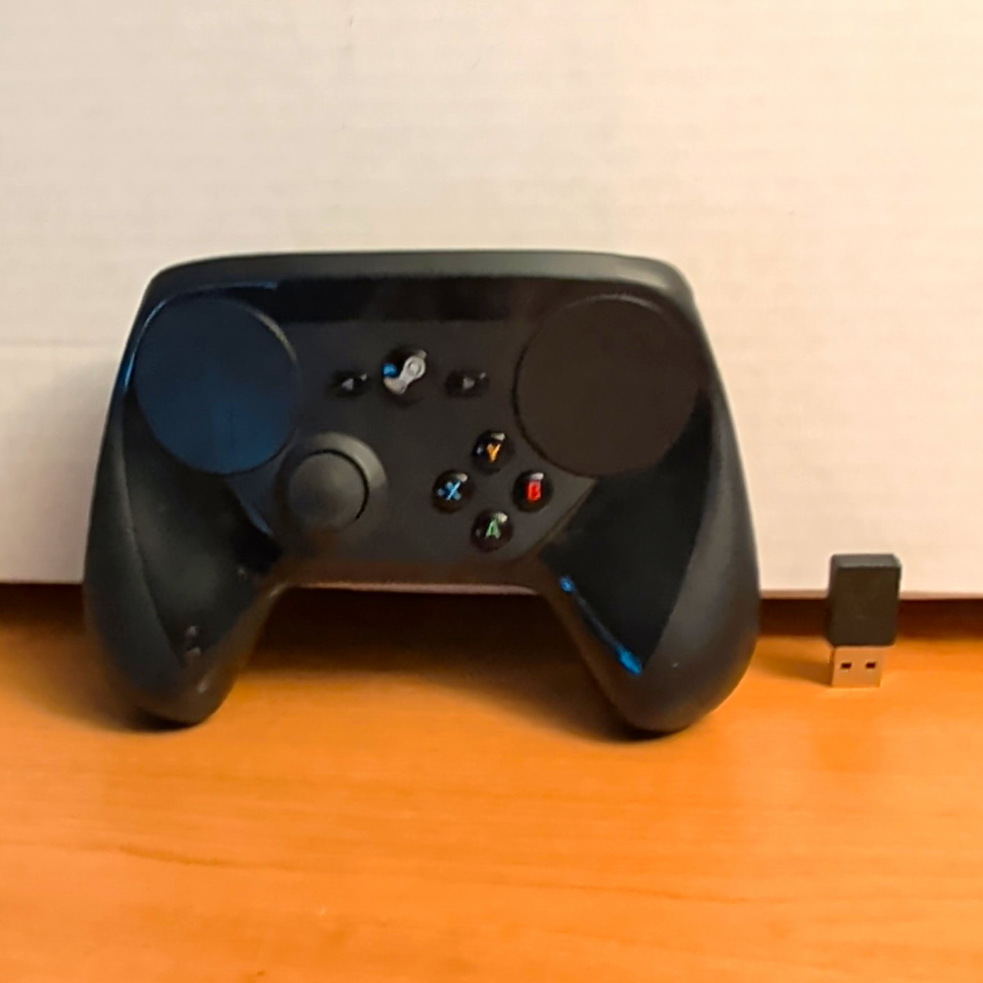 Valve Steam Controller Ergonomic Wireless USB Receiver Dongle Black for PC