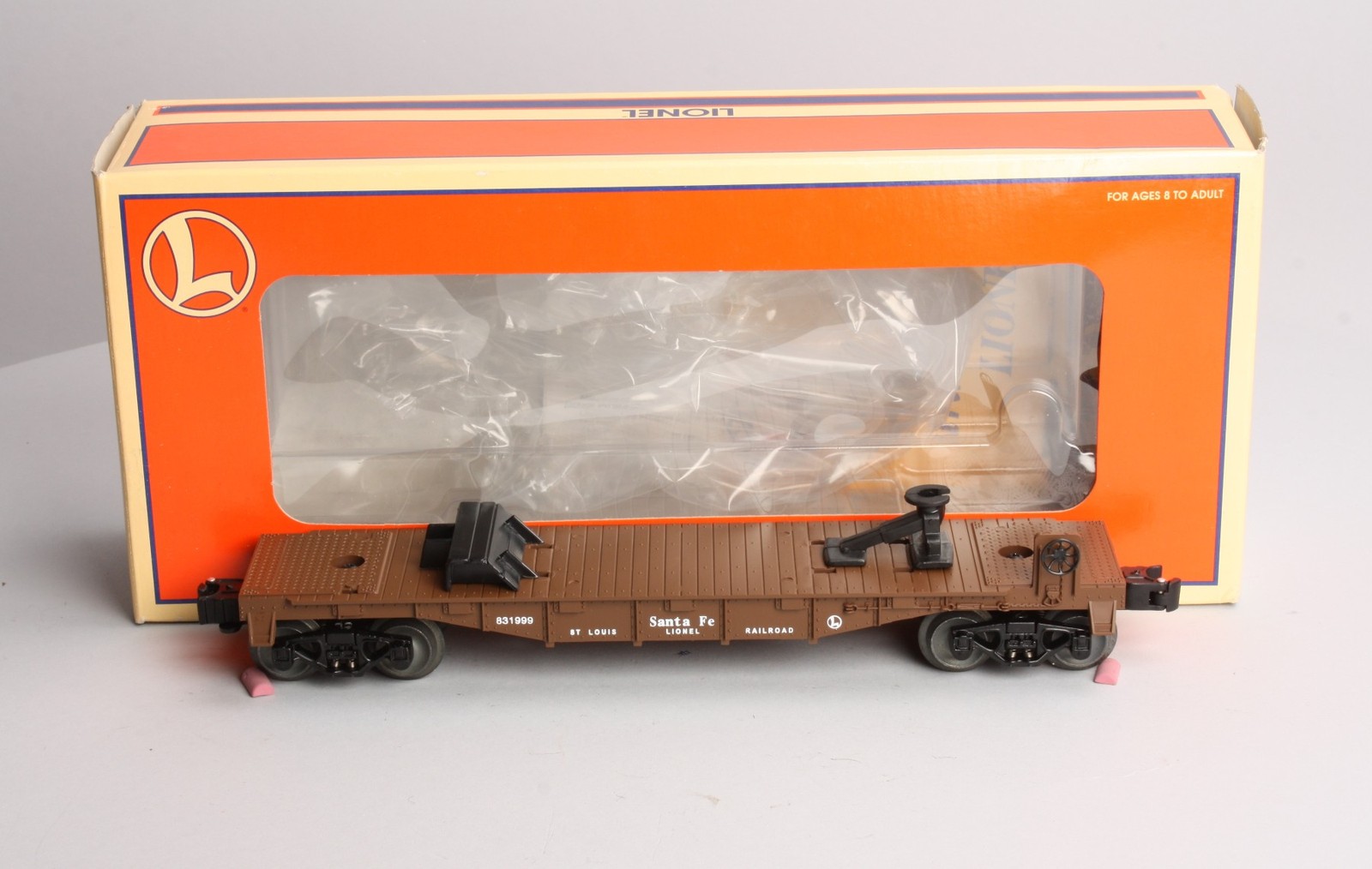 Lionel 6-52167 O Gauge 1999 LRRC Santa Fe Flatcar #831999 NIB
