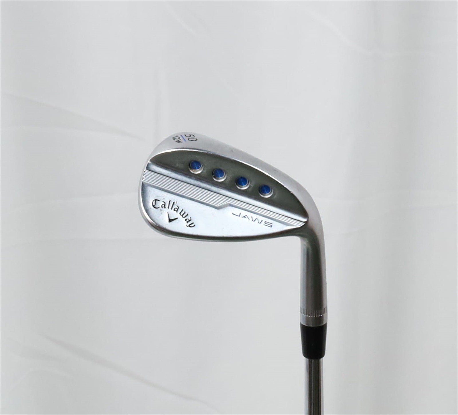 Callaway Md5 Jaws Chrome W Grind Wedge 50°-12 Stiff Dynamic Gold Stl 056663 Good Callaway Md5 Jaws Chrome W Grind Wedge 50°-12 Stiff Dynamic Gold Stl 056663 Good