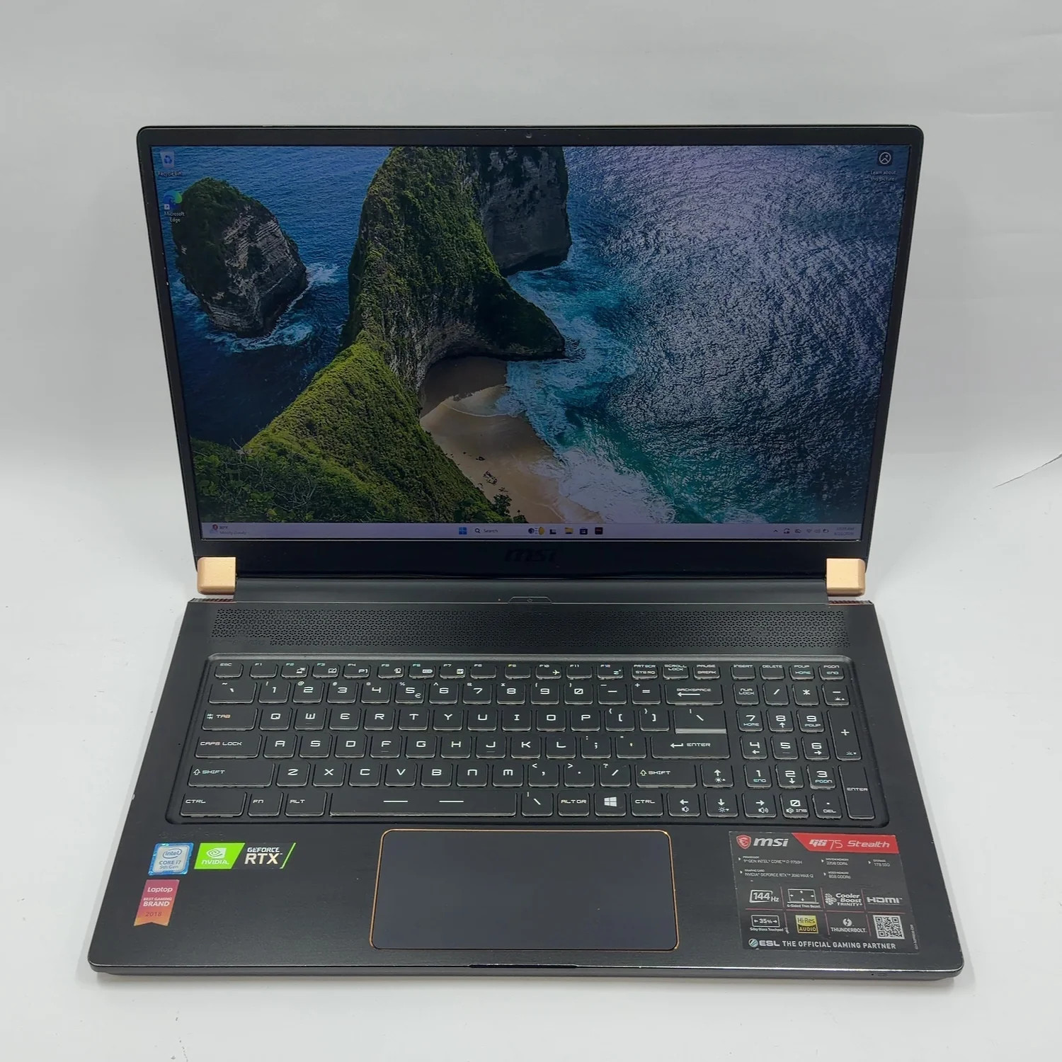 Broken MSI Stealth GS75 9SG 17.3\