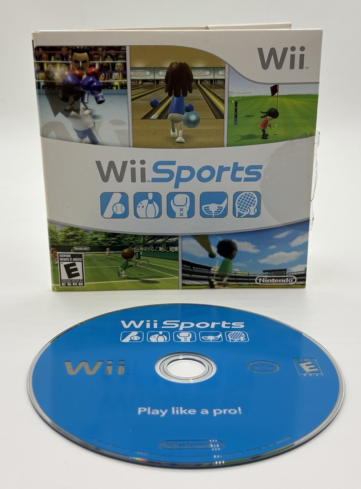Nintendo Wii Sports Nintendo Wii Game Disc w/ Cardboard Sleeve No Manual