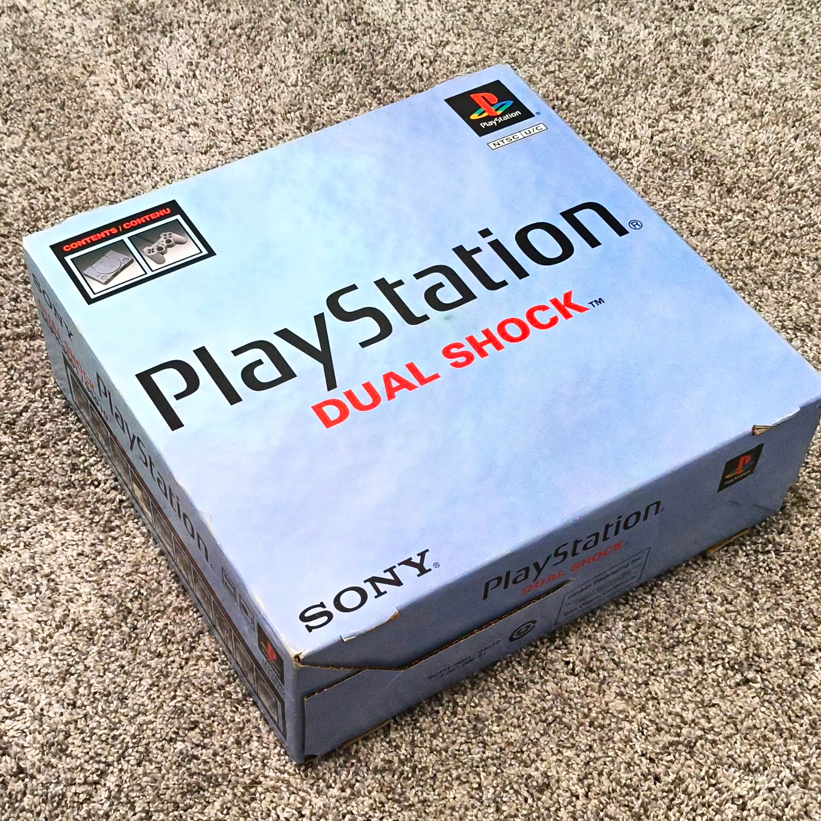 Sony PlayStation PS1 DualShock Console SCPH-9001/94010 NTSC-U/C Gray Sony PlayStation PS1 DualShock Console SCPH-9001/94010 NTSC-U/C Gray
