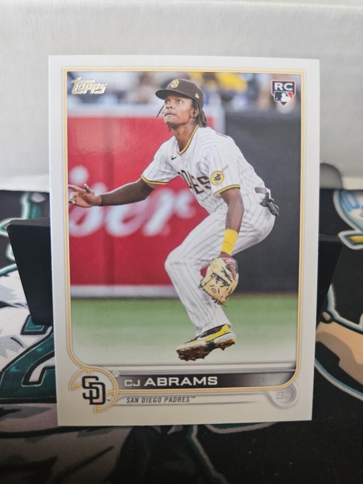 2022 Topps Update #US34 CJ Abrams Rookie Card San Diego Padres 2022 Topps Update #US34 CJ Abrams Rookie Card San Diego Padres
