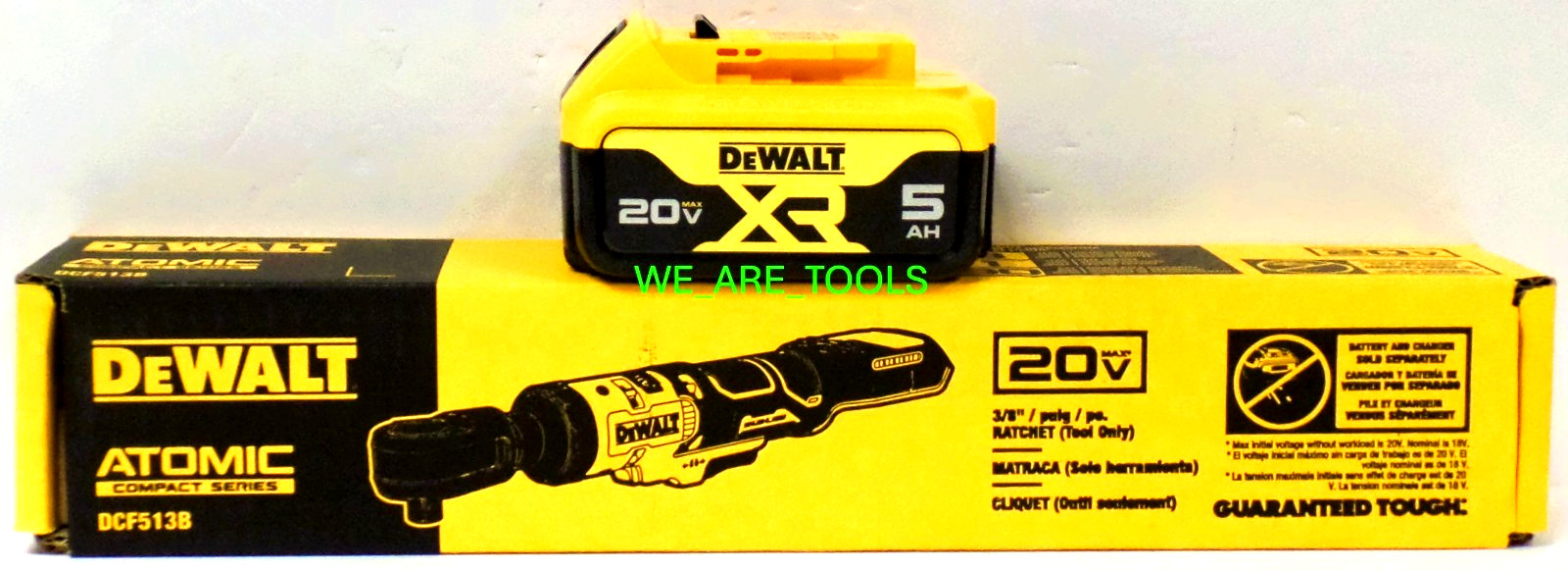 Dewalt DCF513B ATOMIC 20V MAX Cordless Brushless 3/8\