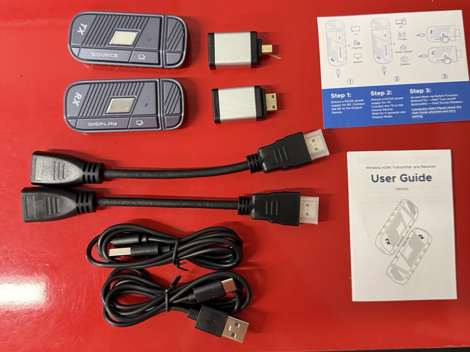 New Wireless HDMI Transmitter and Receiver 1080P New Wireless HDMI Transmitter and Receiver 1080P