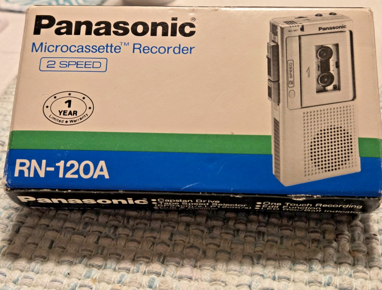 Vintage Panasonic Microcassette recorder-rare Model #RN- 120A -Repair Vintage Panasonic Microcassette recorder-rare Model #RN- 120A -Repair
