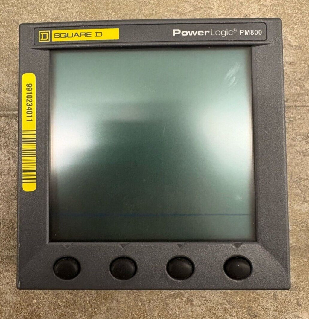 Schneider Electric Square D PowerLogic PM800 63230-500-120 Used Tested