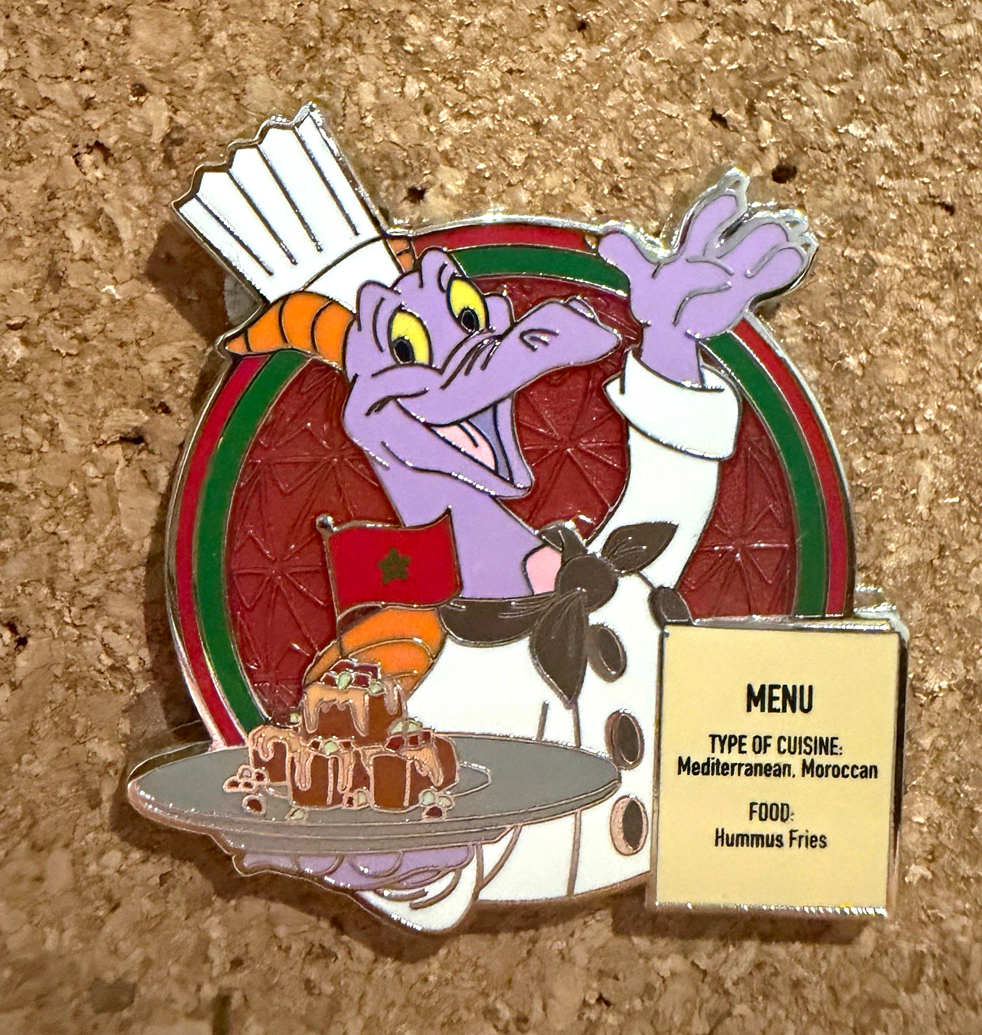 🌟 Disney Morocco Chef Figment Mystery Epcot Food & Wine 2021 Pin 🌟MAKE OFFER