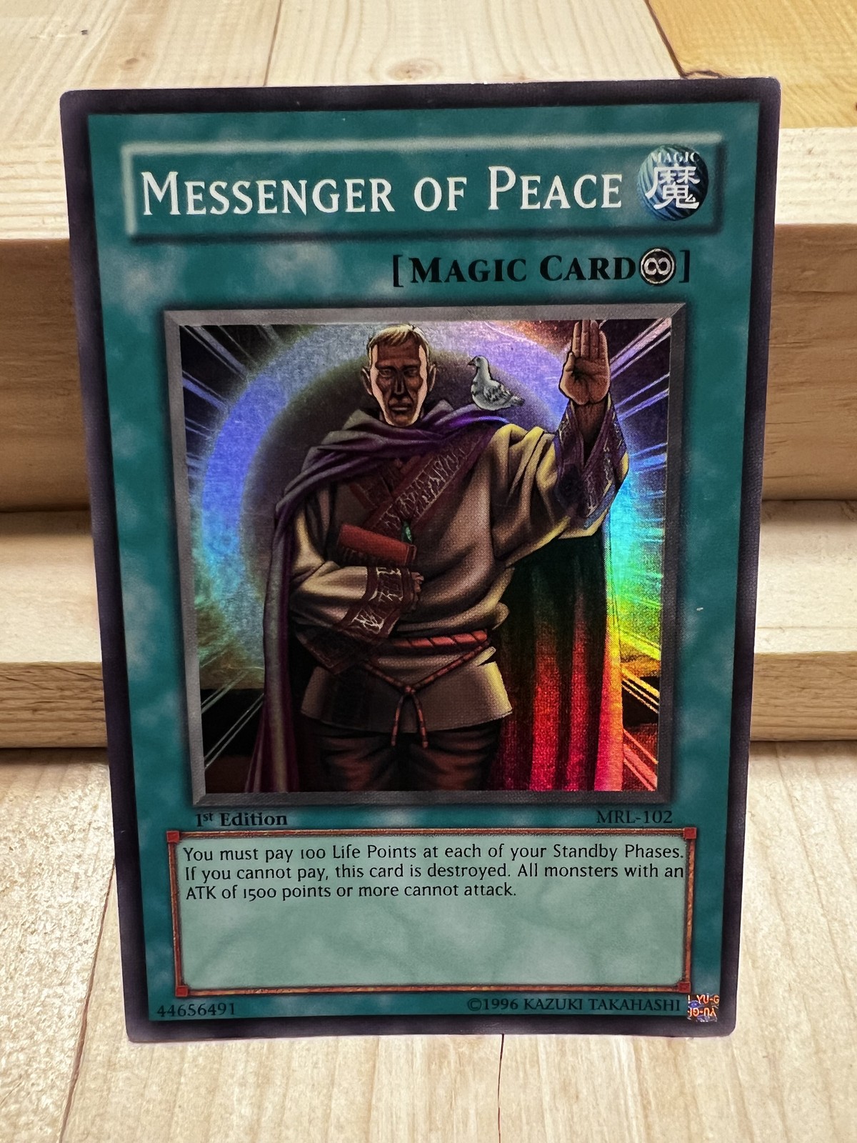 Yu-Gi-Oh Messenger of Peace MRL-102 1st Edition Super Rare