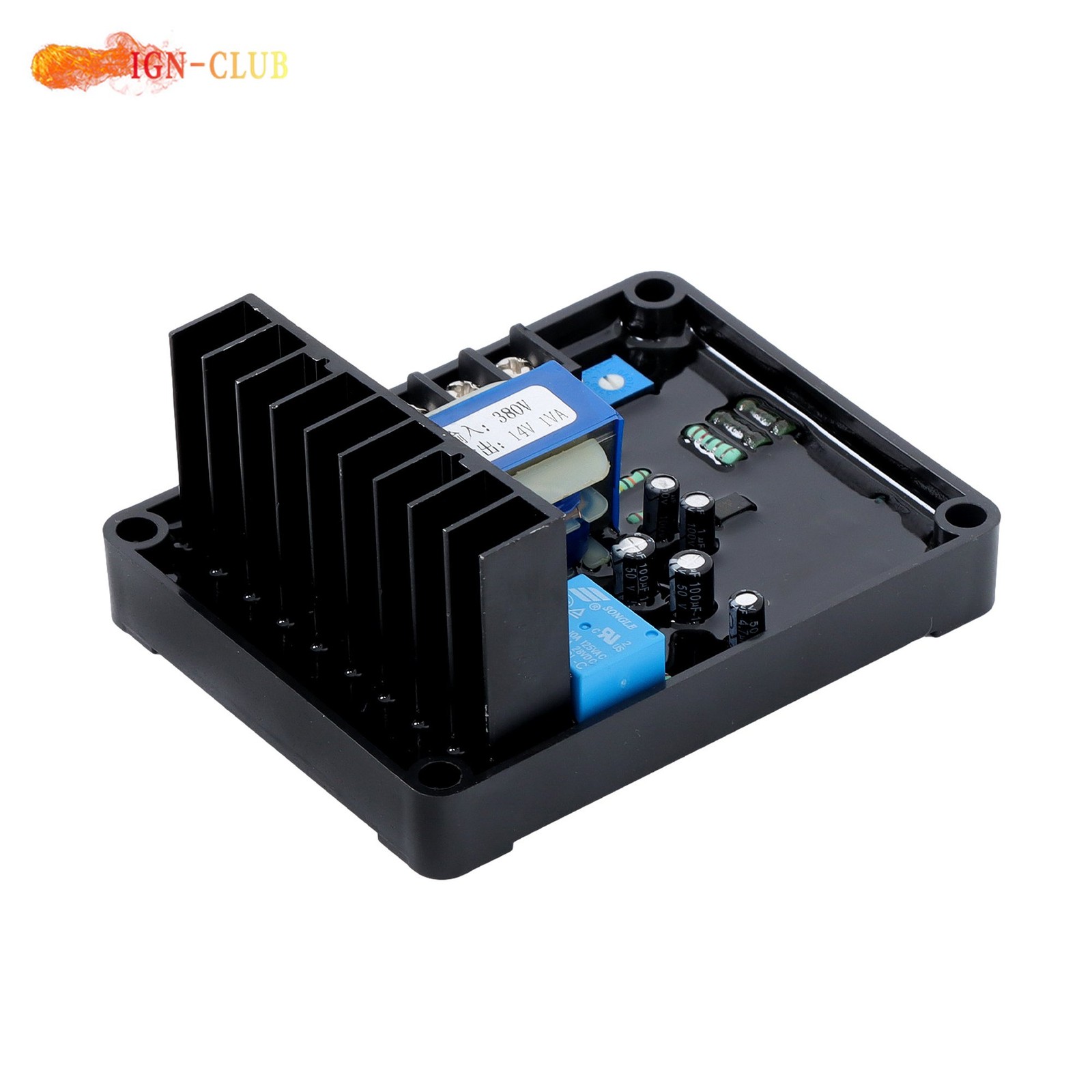 Industrial GB-170 AVR 3 Phase Voltage Regulator For Brush Generators