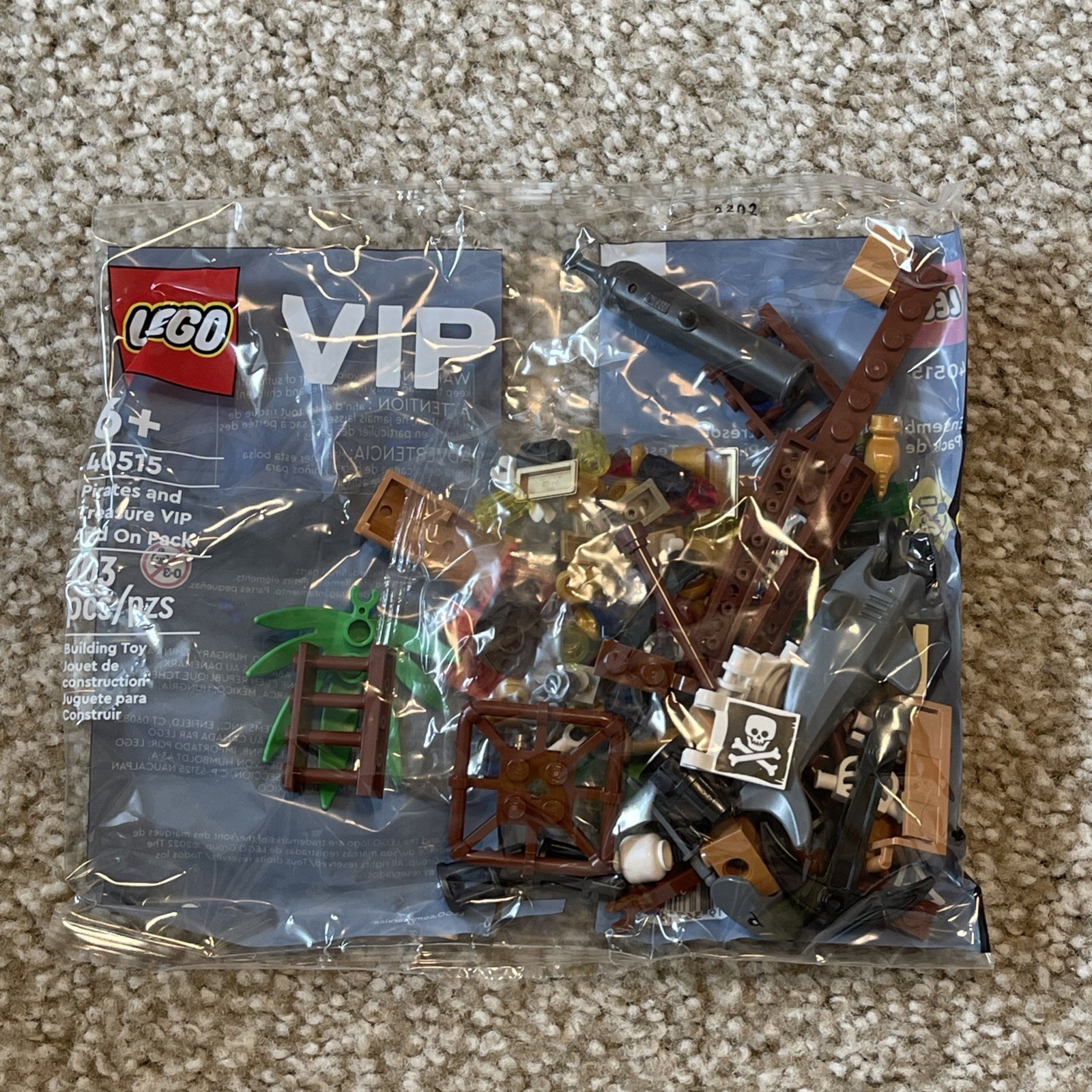 LEGO 40515 Pirates & Treasure VIP Add‑On Pack-Brand New & Sealed