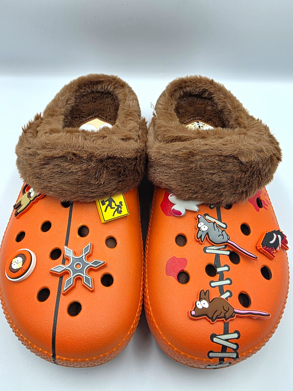 Crocs South Park Kenny Lined Clog Slipper Orange/Brown Men’s US 10 211499-90H Crocs South Park Kenny Lined Clog Slipper Orange/Brown Men’s US 10 211499-90H