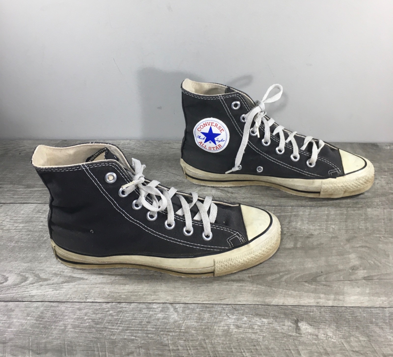 Vtg Converse All Star Chucks Taylor Made In USA High Top Mens Sneakers Size 4.5