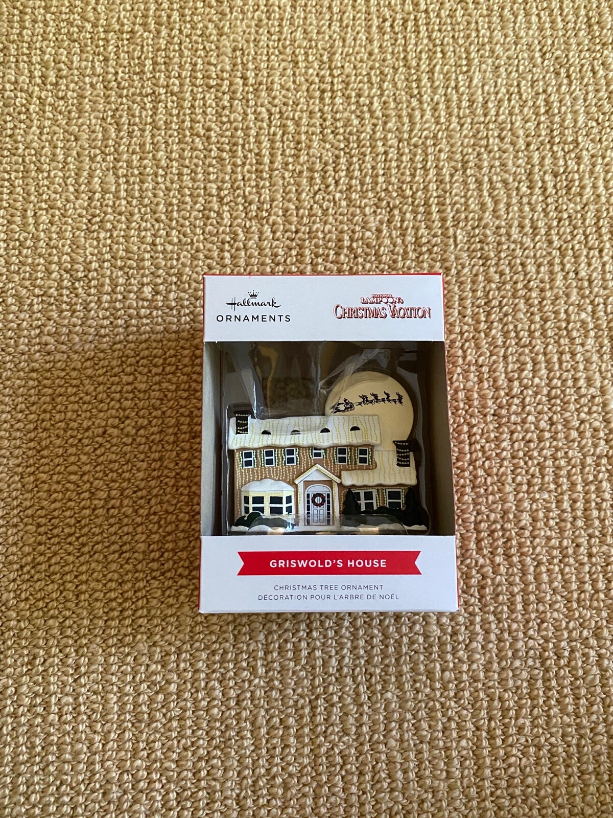 Hallmark National Lampoon's Christmas Vacation Griswold's House Red Box Ornament Hallmark National Lampoon's Christmas Vacation Griswold's House Red Box Ornament