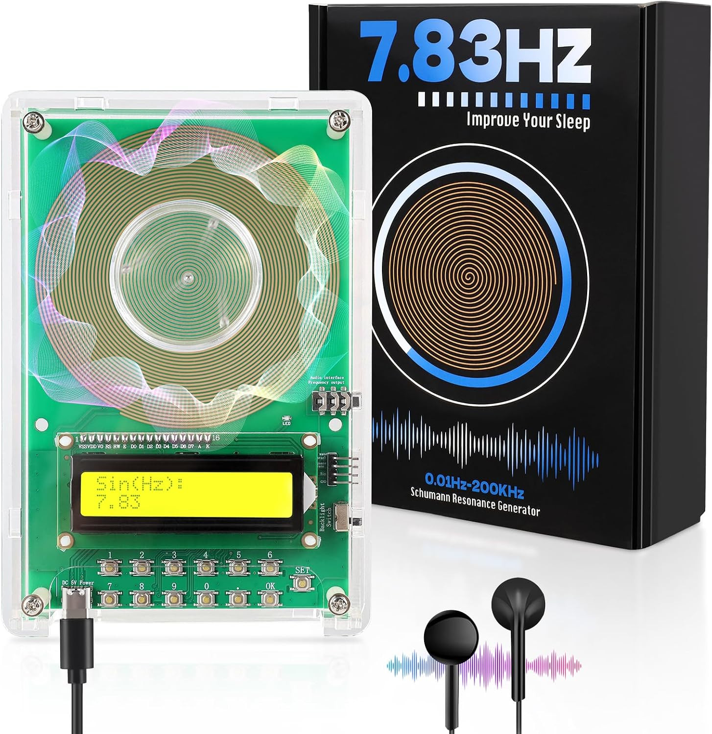 0.01Hz-200Khz Adjustable Frequency Generator for Healing 0.01Hz-200Khz Adjustable Frequency Generator for Healing