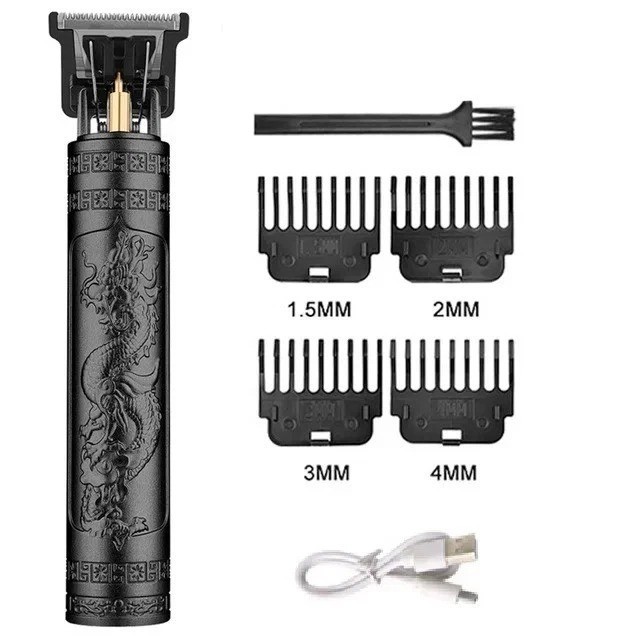 T9 Vintage Men'S Electric Hair Clipper Beard Trimmer/Rechargeable Hair Cutting M T9 Vintage Men'S Electric Hair Clipper Beard Trimmer/Rechargeable Hair Cutting M