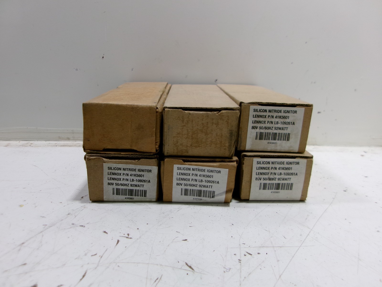 NEW LOT OF 6 LENNOX White Rodgers 41K5601 Furnace Ignitors..R402 NEW LOT OF 6 LENNOX White Rodgers 41K5601 Furnace Ignitors..R402