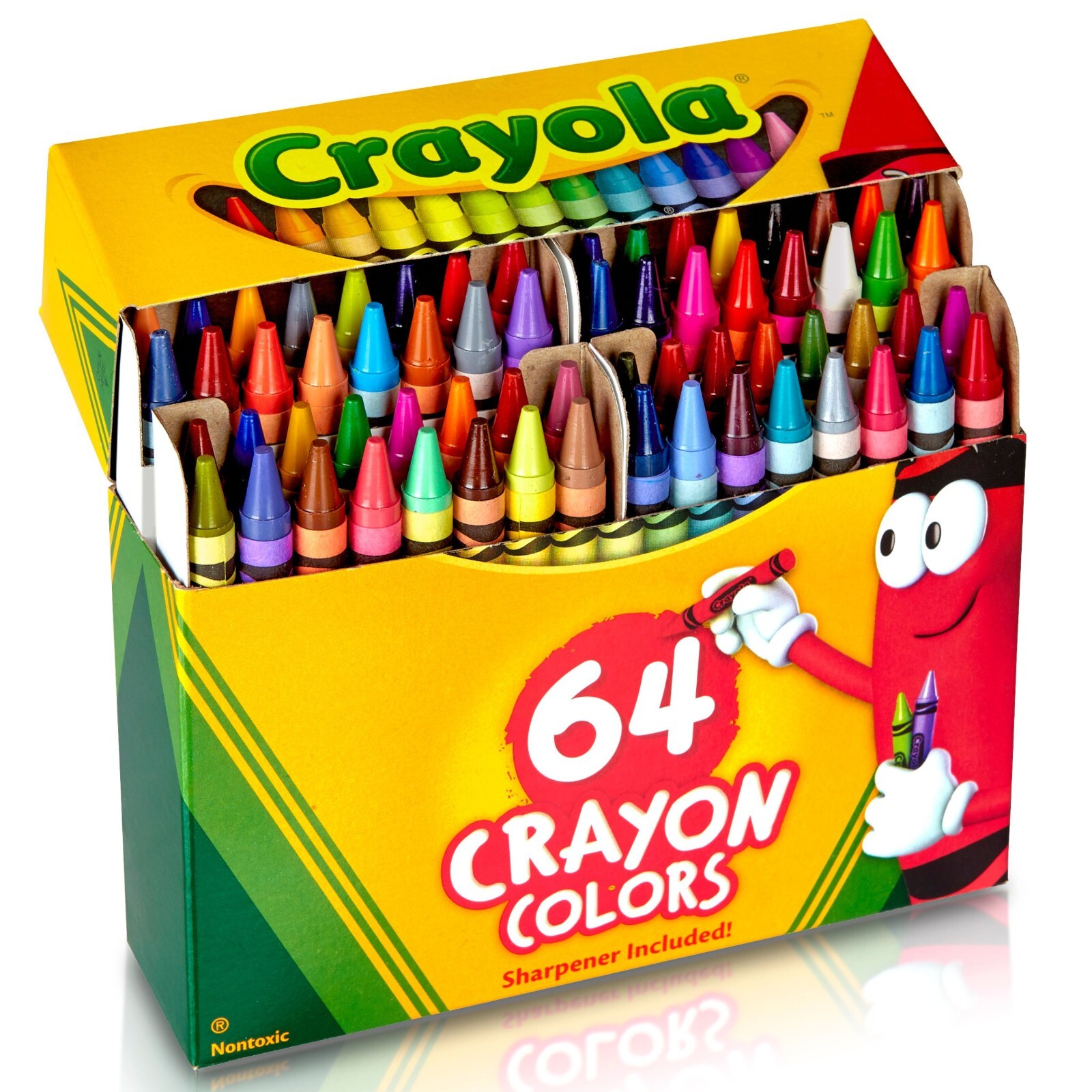 Crayola Classic Crayons 64 Colors Back to School Crayons, 64 Count (52064D) Crayola Classic Crayons 64 Colors Back to School Crayons, 64 Count (52064D)