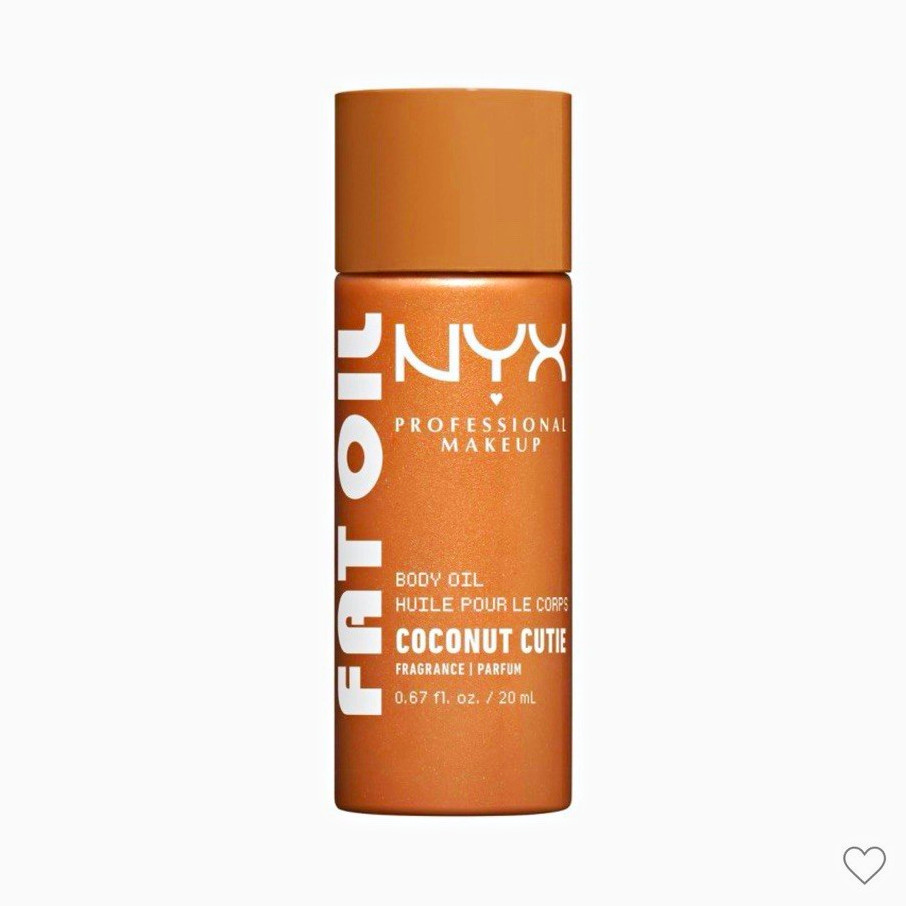 NYX Professional Makeup Fat Oil Body Oil Coconut Vitamin E Avocado Vegan 0.67 NYX Professional Makeup Fat Oil Body Oil Coconut Vitamin E Avocado Vegan 0.67