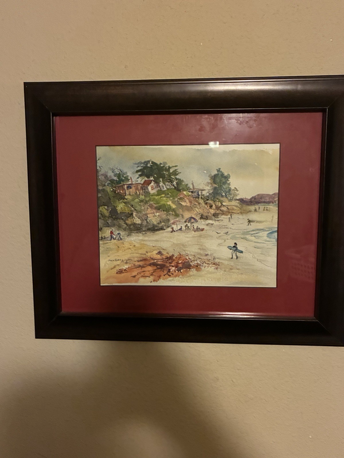 Water Color painting by Ann Hardy, original