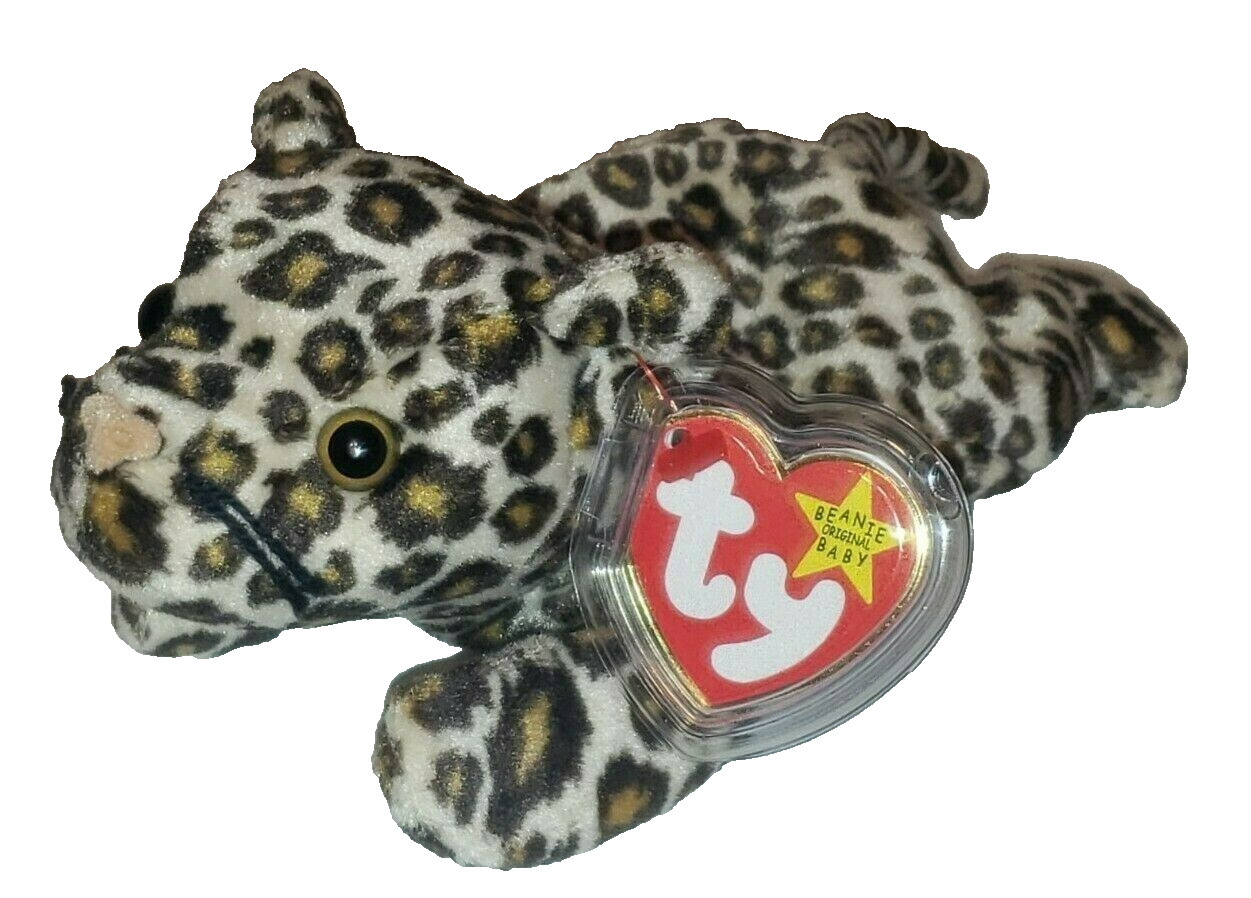 Ty Beanie Baby - FRECKLES the Leopard 8.5\