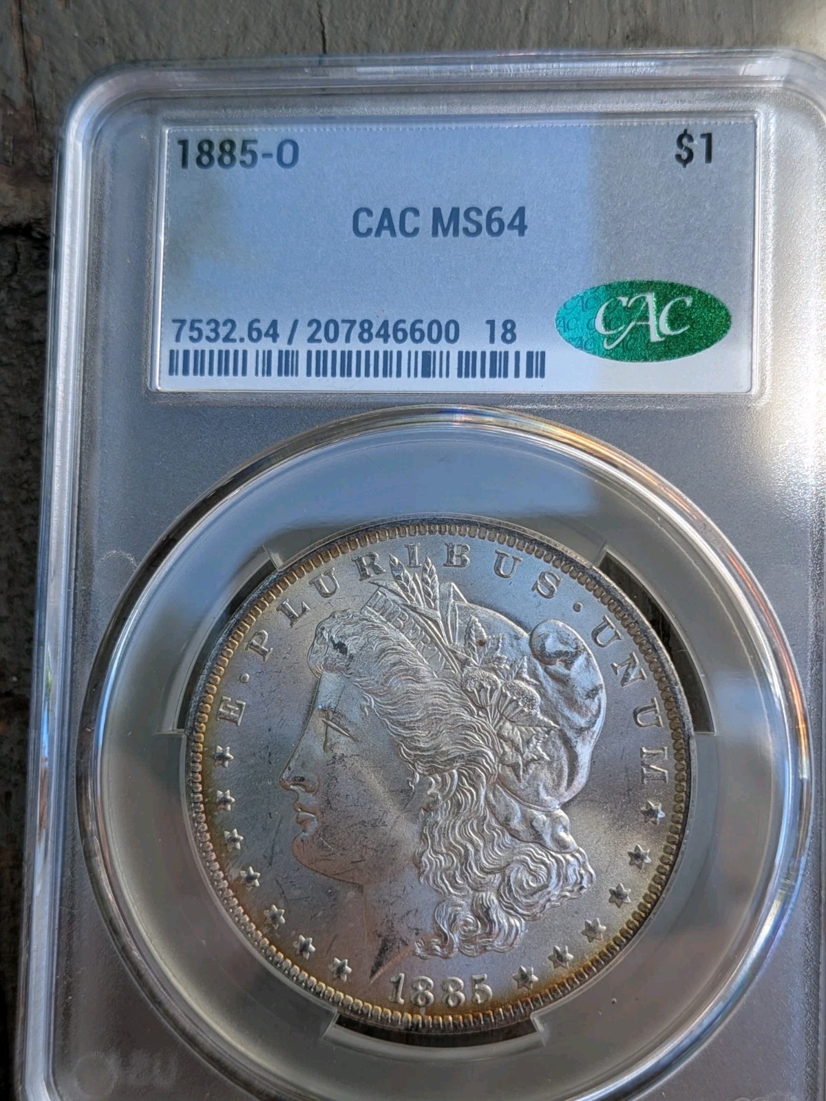 1885-O United States Morgan Silver Dollar