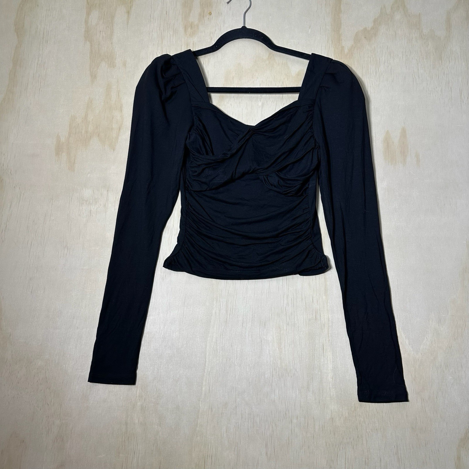 Anthropologie Lea & Viola Black Blouse Size Small NWT Anthropologie Lea & Viola Black Blouse Size Small NWT