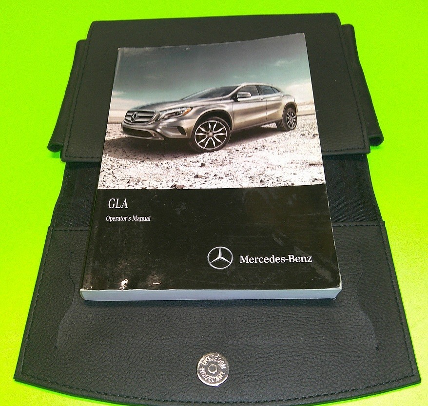 2015 Mercedes GLA 250 Owners Manual SET 15 GLA250 4matic GUIDE +CASE