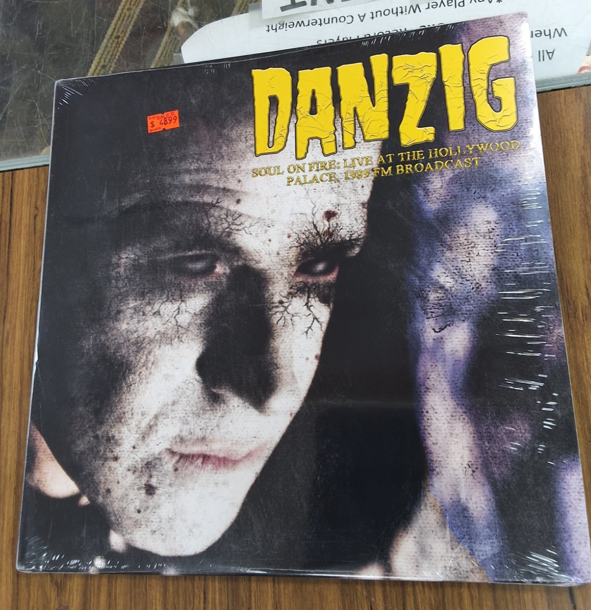 DANZIG-SOUL ON FIRE LIVE AT THE HOLLYWOOD PALACE 1989 FM BCST LP STILL SEALED DANZIG-SOUL ON FIRE LIVE AT THE HOLLYWOOD PALACE 1989 FM BCST LP STILL SEALED