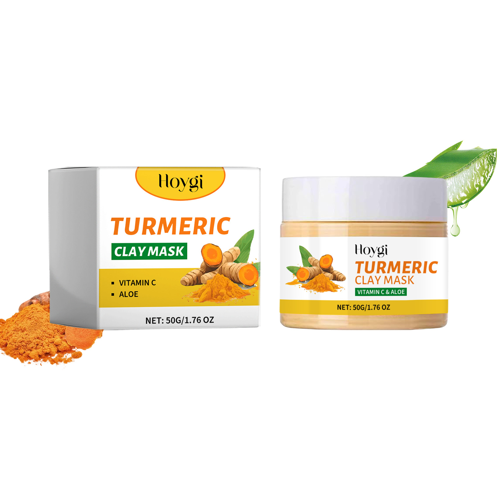 Hoygi Turmeric Mud Film Gently Cleans Skin Pores, Moisturizes Skin Care, Moistur Hoygi Turmeric Mud Film Gently Cleans Skin Pores, Moisturizes Skin Care, Moistur