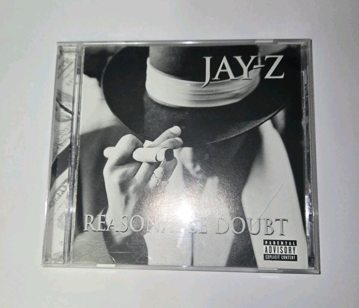 Jay-Z Reasonable Doubt CD Album Roc-A-Fella Records 1996 Explicit Lyrics Jay-Z Reasonable Doubt CD Album Roc-A-Fella Records 1996 Explicit Lyrics