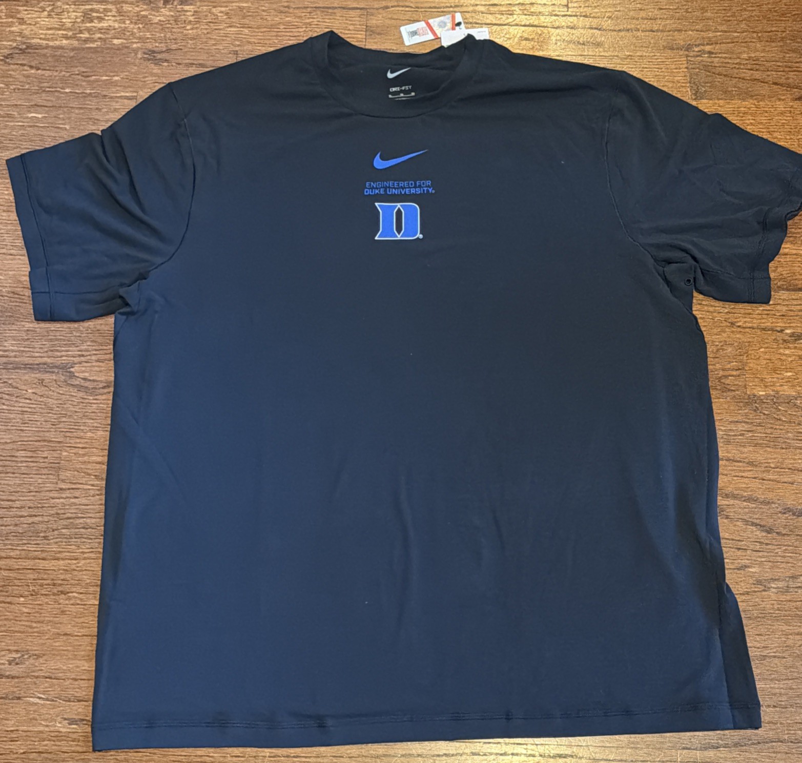 Nike Duke Men’s XL T Shirt Team Issued. New With Tags 
