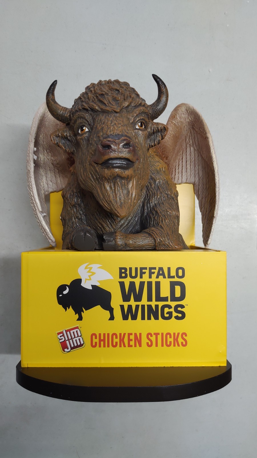 Buffalo Wild Wings Chicken Sticks Advertising Store Display Yellow/Black Buffalo Wild Wings Chicken Sticks Advertising Store Display Yellow/Black