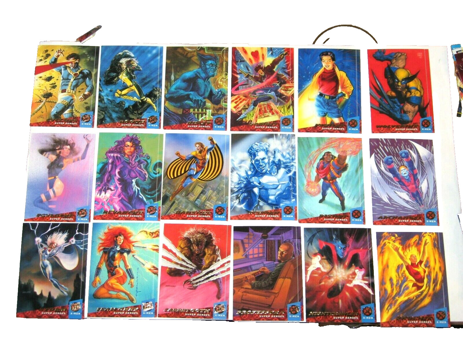 1994 Fleer Ultra X-Men BASE 150 CARD Set WOLVERINE X-OVERS DEADPOOL MARVEL