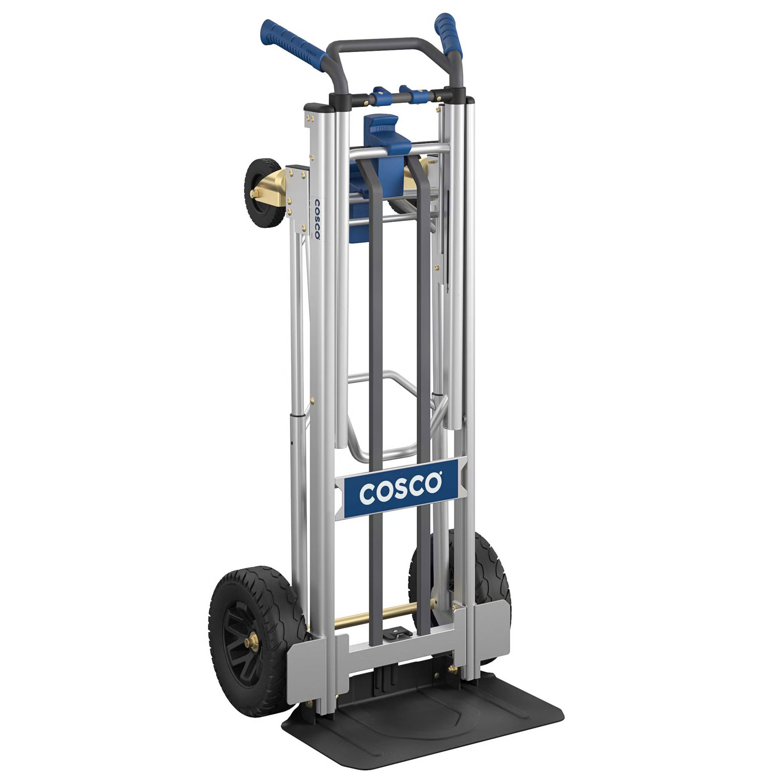 COSCO 5-In-1 Convertible Hand Truck with 3 Position Extendable Handle COSCO 5-In-1 Convertible Hand Truck with 3 Position Extendable Handle