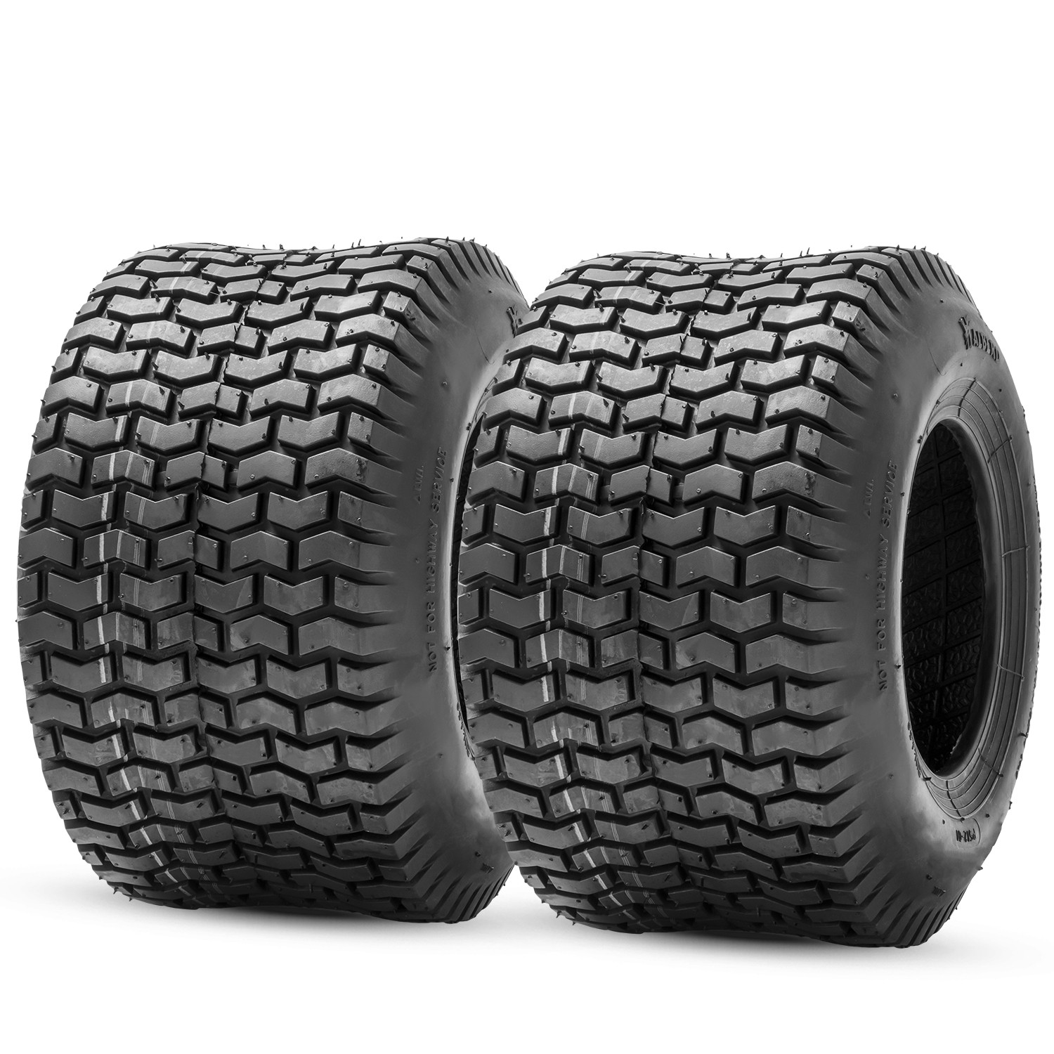 2-Pack 24x12-12 Lawn Mower Turf Tires 24x12x12 4 Ply Heavy Duty Zero Turn Mower